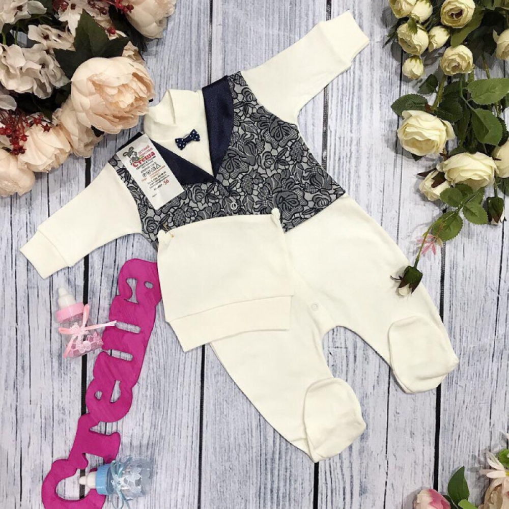 114. Комбинезон с шапкой,100% хлопок интерлок