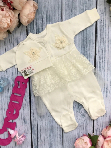 Купить оптом 163.Комбинезон ясельный, хлопок 100 % интерлок в Ялте